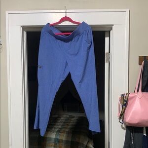Koi Denim Blue Scrub pants